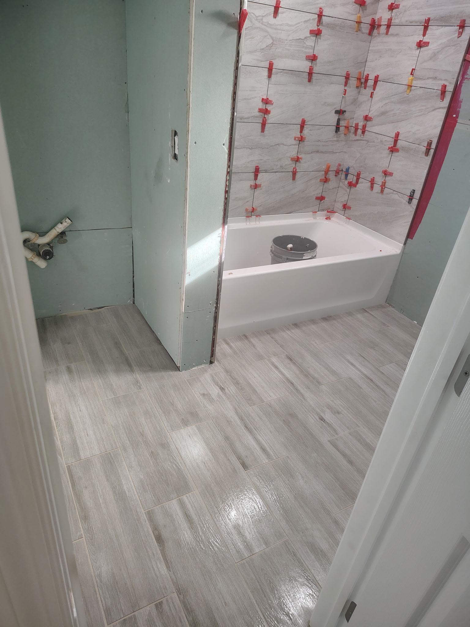 Bathroom Renovation — photograph 1 of 15 by Honestly Contracting & Construction