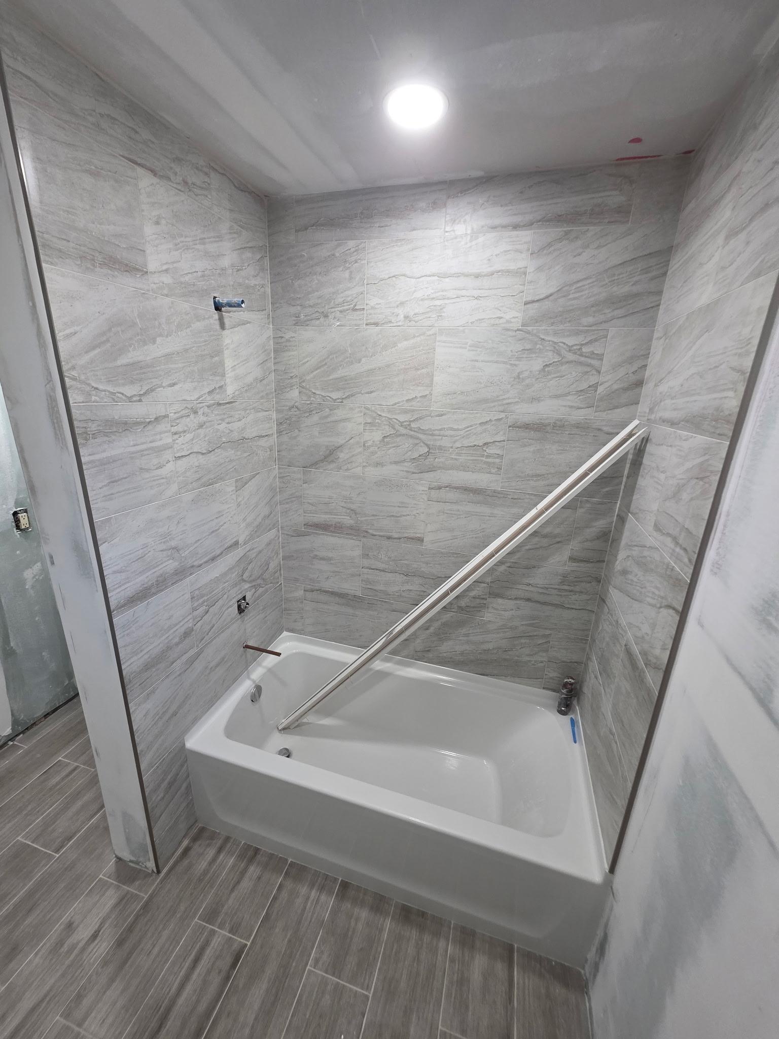 Bathroom Renovation — photograph 11 of 15 by Honestly Contracting & Construction