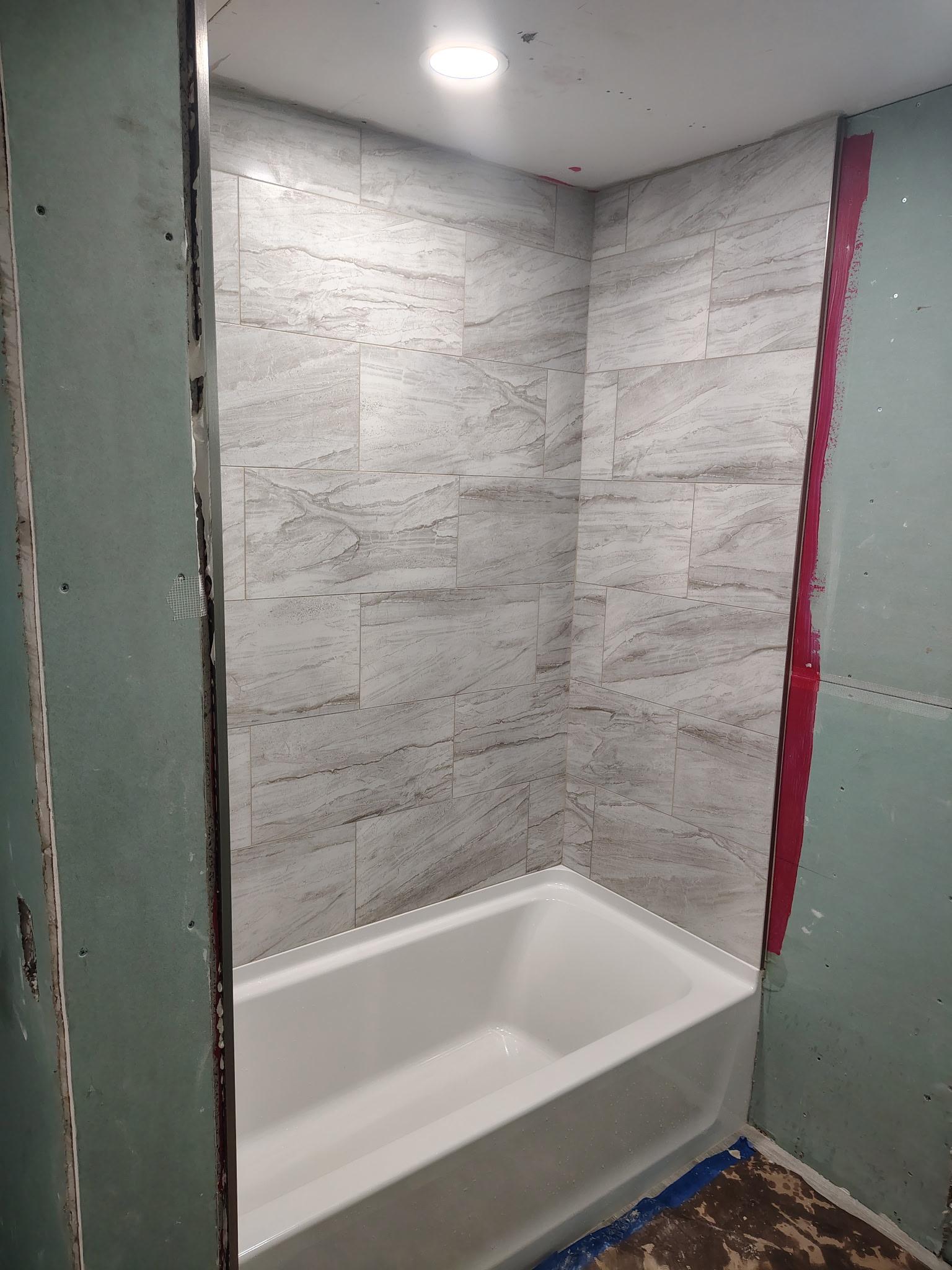 Bathroom Renovation — photograph 9 of 15 by Honestly Contracting & Construction