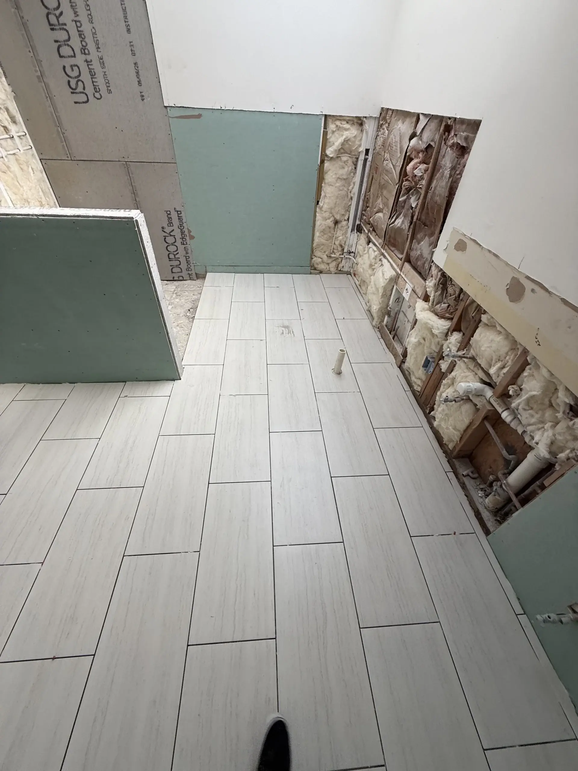 Bathroom Renovation — photograph 14 of 15 by Honestly Contracting & Construction